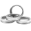 10 Pcs Canning Lids for Jar Wide Mouth Can Caps,Silver 86mm 5