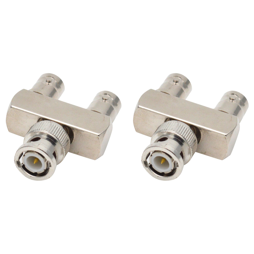 Pure Copper Connector Bnc Three-Way Male To Female Bnc-Jkk Adapter 4851431261869