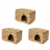 Guinea Pig Ferret Folding Straw Grass House 1