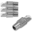 Set of 4 Cat6A RJ-45 Network Connectors-hielded Cat 6A Ethernet Cable 2