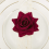 10Pcs Red Rose Shape Buckle Napkin Ring Table Decor Napkin Holder 2