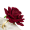 10Pcs Red Rose Shape Buckle Napkin Ring Table Decor Napkin Holder 3
