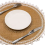 Round Placemats Set of 4,Boho Woven Table Mats (White Ball) 6