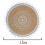Round Placemats Set of 4,Boho Woven Table Mats (White Ball) 2