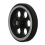 200X6mm Industrial Aluminum Rubber Measuring Rotary Encoder Wheel 3