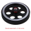 200X6mm Industrial Aluminum Rubber Measuring Rotary Encoder Wheel 4