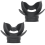 Moldable Silicone Diving Bite Mouthpiece Regulator Black 2