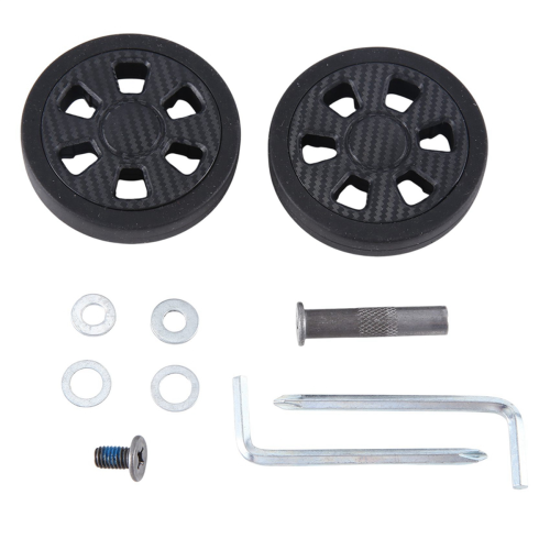 Τροχός αποσκευών 60X11mm με ροδάκια PU για βαλίτσα, διπλός τροχός 8mm 2