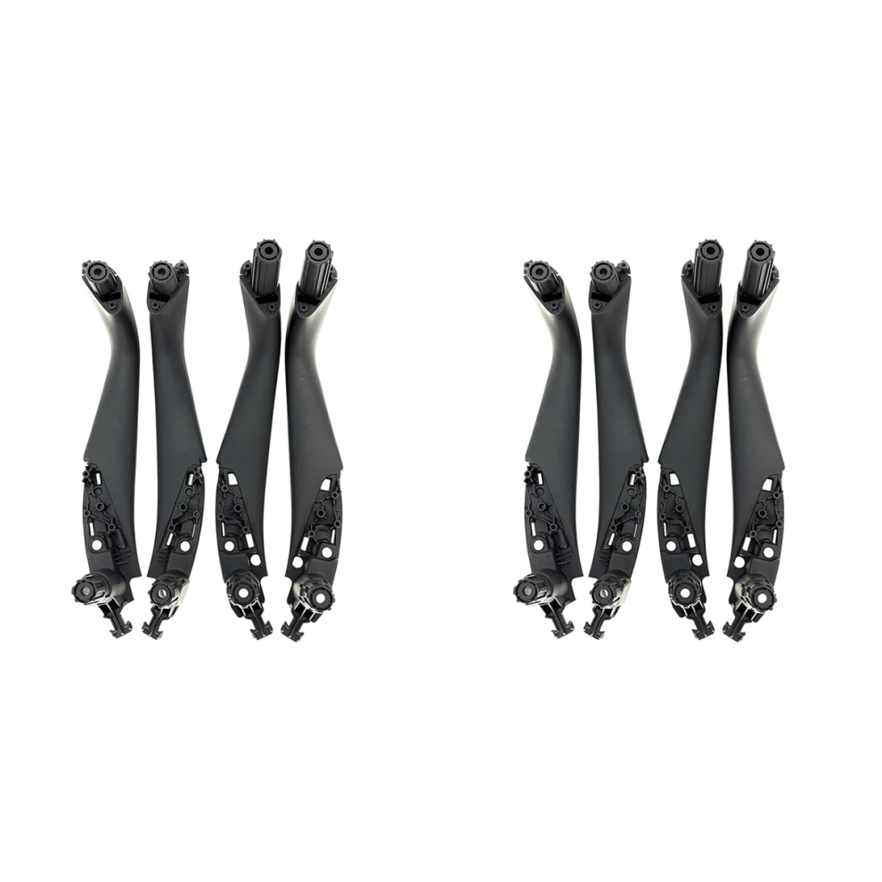4 Piezas De Molduras Para Manija De Puerta De Coche Izquierda Y Derecha Para Panel Interior De La Serie 5-image