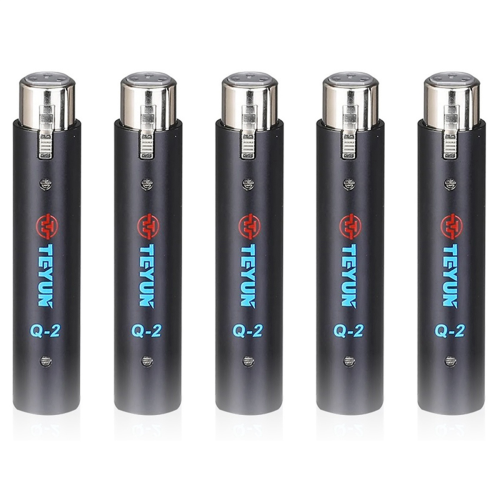 Q2 28Db Gain Dynamic Microphone Amplifier Μεταλλική Δομή Q-2 για Ζωντανά
