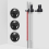 Double Barbell Storage, Wall Mounted Barbell Holder for Garage Gyms 2