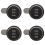 Alloy Code Combination Cam lock Keyless black 1