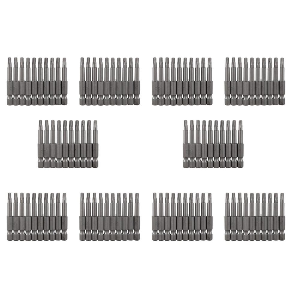 6.3Mm Hexagon Shank 4Mm T20 Magnetic Tip Torx Screwdriver Bits 10 Pcs 4851431279611
