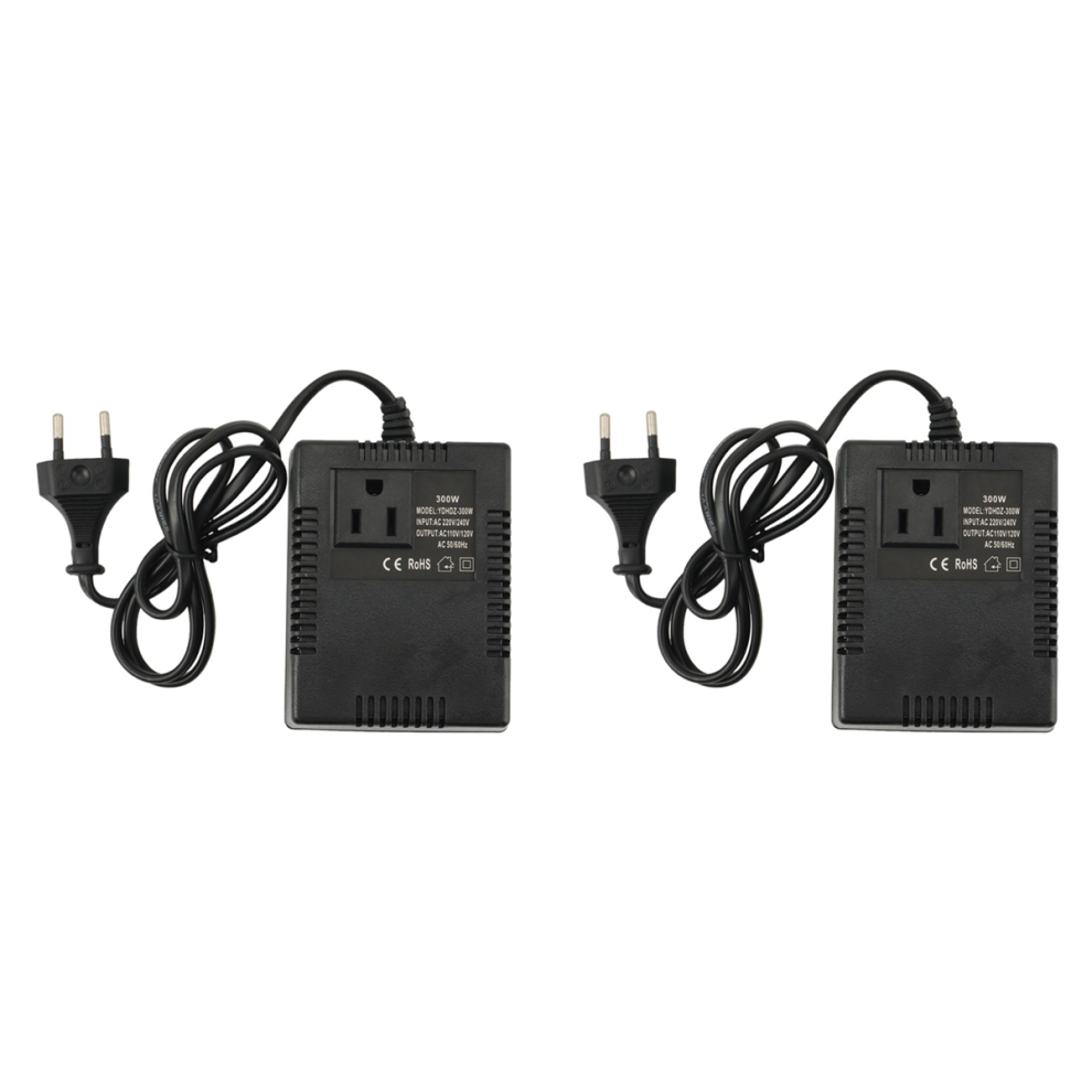 300W Voltage Converter 220V To 110V Transformer Adapter Eu Plug 4851431279994