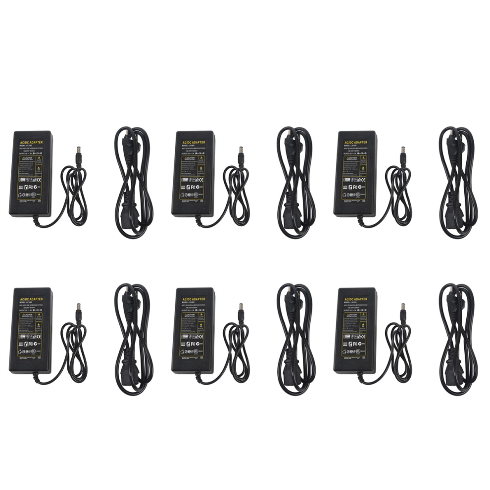 12V 5A 60W Alimentation Adaptateur Pour Bande Led Rgb Smd 3528 5050 4851431279390
