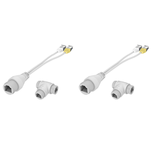 2-In-1 POE Camera Simplified Cable Connector Splitter Cable