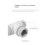 2-In-1 POE Camera Simplified Cable Connector Splitter Cable 4