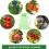 100Pcs Grape Protectors with Drawstring Fruit Mesh Bag Protector 5