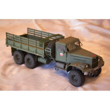3D Assembly Model Papercraft World Military Weapons Scale 1/25 (kraz-255b)