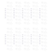 3D Sticker, 20 Wall Sticker Decal (Silver)