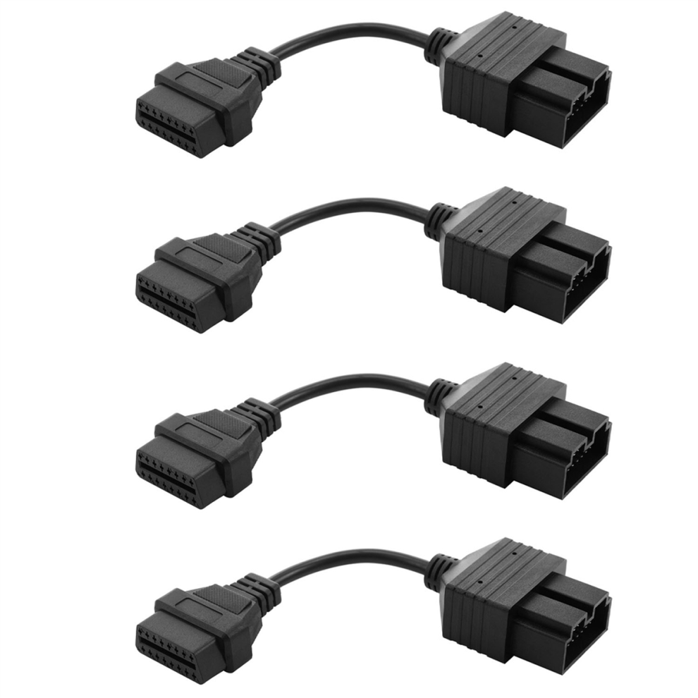 For 20 Pin To 16 Pin Obd2 Obd Diagnostic Tool Car Connector Cable 4851431285575