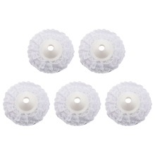 6Pcs Lace Bouquet Collar, DIY Bouquet Holder Wedding Bridal White