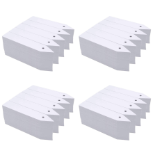 Plant Tags,Plastic Plant Nursery Labels Garden Tags(500 Pcs,White)