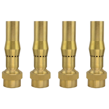 3/4 Inch Brass Foam Jet Fountain Nozzles Adjustable Multi-