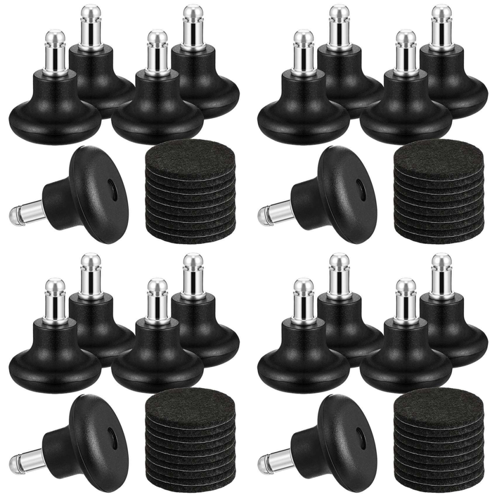 5 Pack Bell Glides For Office Chair Without Wheels,Stationary Castors 4851431287449