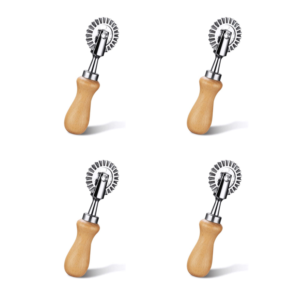 Pastry Wheel Cutter - Pasta Cutter Wheel - Ravioli Crimper Cutter-image-OPC-PHXBHMQ-NEW