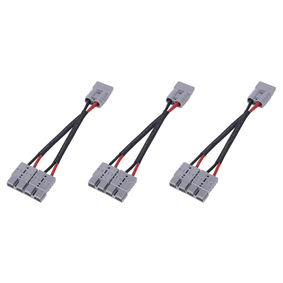 50A For Anderson Plug Connector Dual Y Adapter Connector With Cable 4851431290913