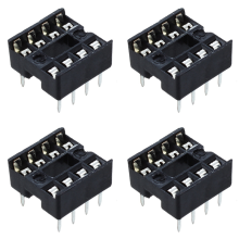 10 x 8 Pin DIP IC Sockets Adaptor Solder Type Socket