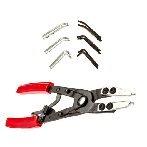 2 Pc.10 inch Ratchet Type Circlip Remover Installer Snap Ring Pliers 2