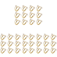 12 Pcs Double-Pearl Napkin Rings, for Wedding, Festivals, Banquet