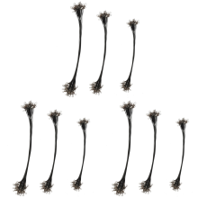 72Pcs Anti-bite Fishing Lure Swivel Stainless Steel 15/20/25cm