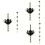 Lotus Rain Catcher Chain for Rain Chain Cups to Gutter Downspout 1