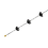Lotus Rain Catcher Chain for Rain Chain Cups to Gutter Downspout 5