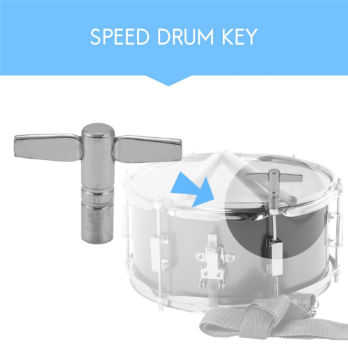 4 Pack Drum Tuning Key with Continuous Motion Speed Percussion Parts 1