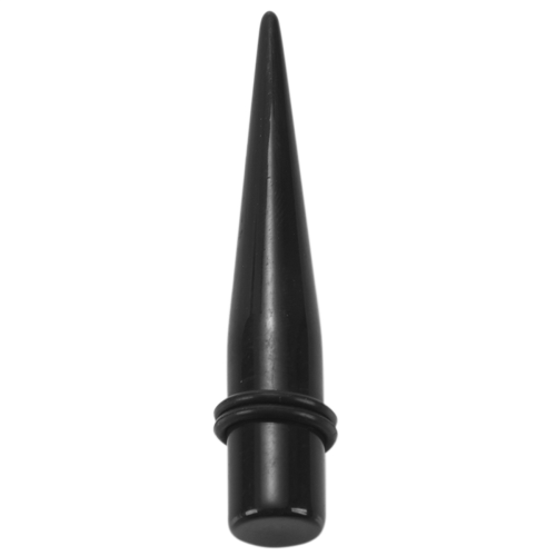Kit completo da 18 pezzi per dilatare gli orecchini in acrilico (nero) 1