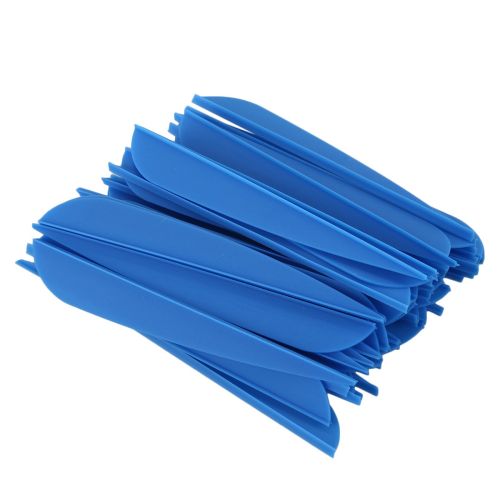 Πλαστικά πτερύγια Arrows 4 ιντσών, συσκευασία των 50 τεμαχίων (μπλε) 1