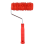 6 Inch Painting Roller with Handle Rubber Wood Pattern for Wall Red 2