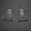 1 Pair Glasses Side TPU Clear Glasses for 12mm Glasses Frame 4