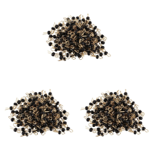 200Pcs Black Soldering PCB Board Breadboard Test Point Pin
