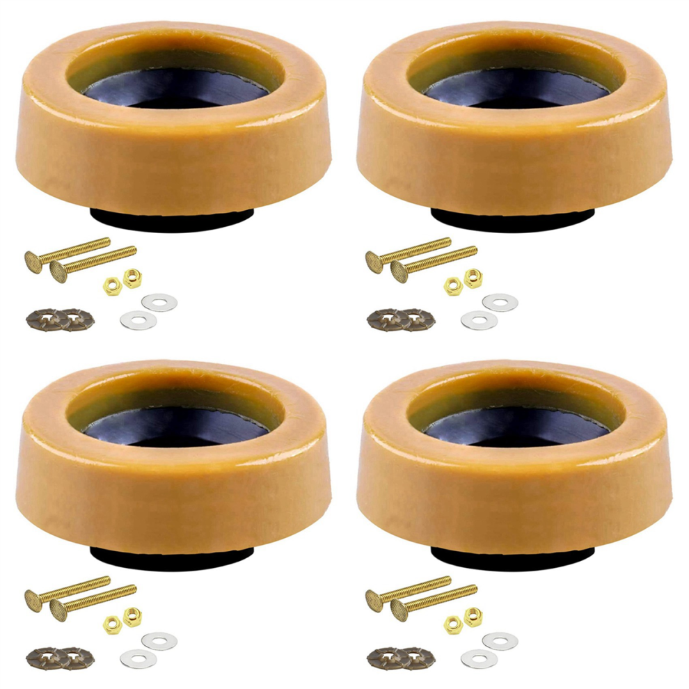 Toilet Wax Ring Kit For Outlet Toilets Install With Flange And Bolts 4851431206600
