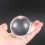 Ακρυλική μπάλα 60 χιλιοστών με διαφανή επαφή, μπάλα χειρισμού ζογκλερικών 5