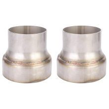 Piping Exhaust Reducer, 3 Inch to 4 Inch Pipe Stainless Steel for Car
