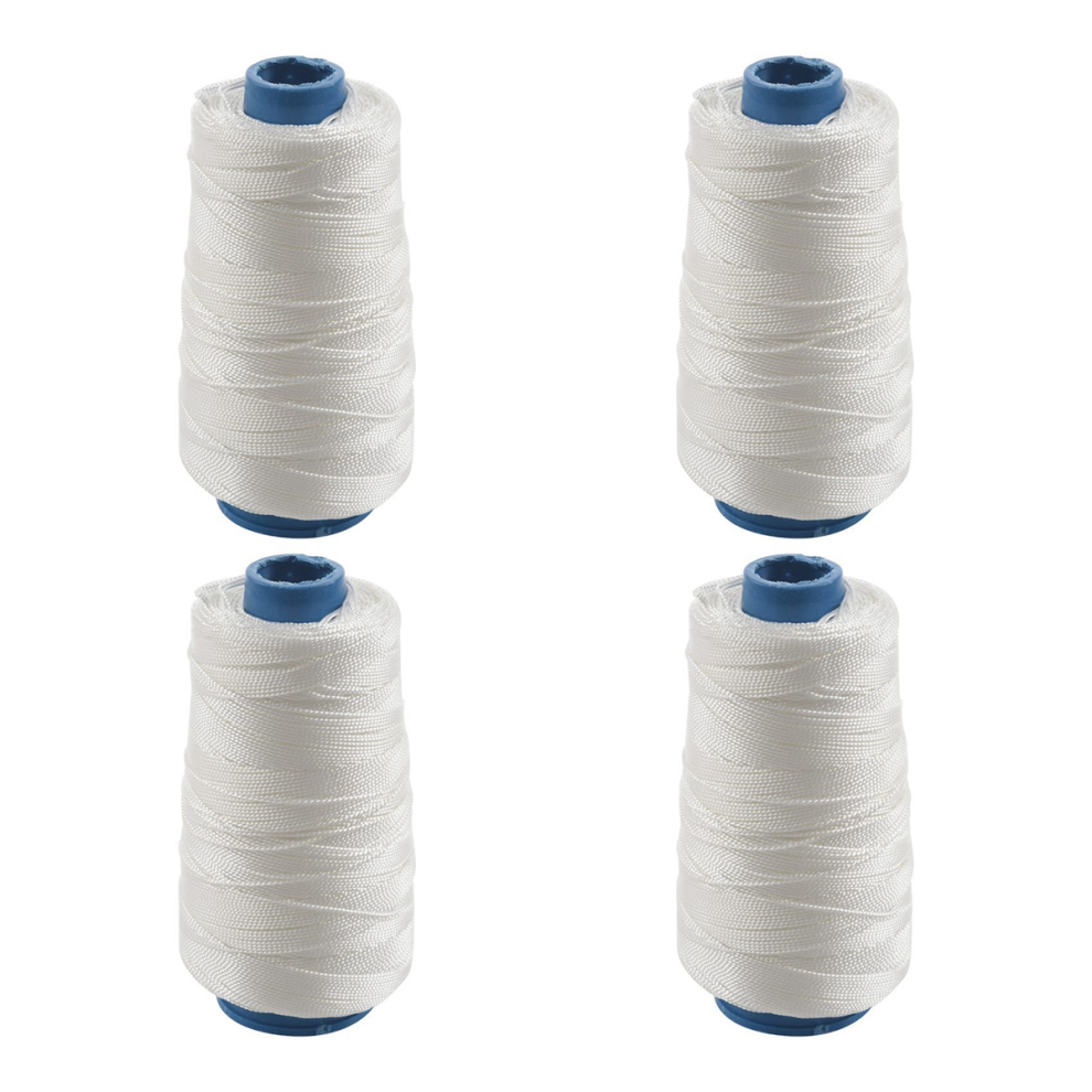 400M 80Lbs Nylon Twisted Bowstring Thread Fishing String, White 4851431211284
