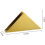 Gold Steel Tissue Dispenser Paper Napkin,for Dining Table Decor 4