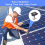 8Pcs Centre Clamp 30mm Black T-Shaped Centre Clamp for Solar Panel 5