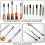 Servobraço de direção CNC Pull Rod para 1/5 ROVAN KM - Laranja Vermelho 2